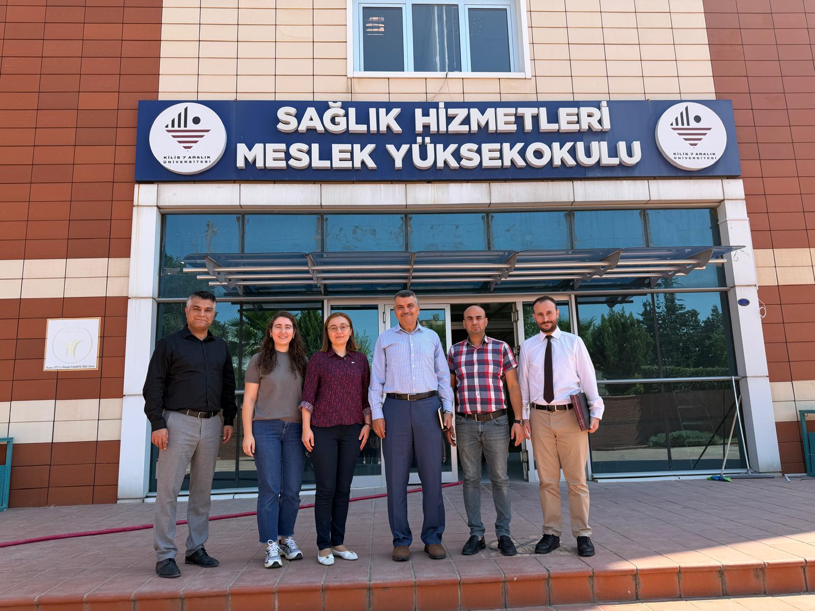 Rektör Danışmanı Prof. Dr. Metin Akis, Sağlık Hizmetleri MYO’ yu Ziyareti